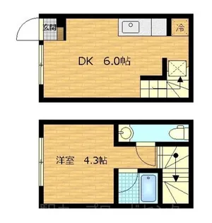 SHELTIE GARDEN【1階】の間取り