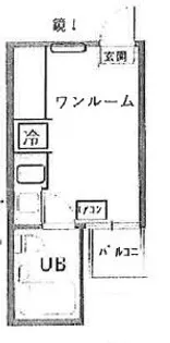 トップルーム新宿【4階】の間取り