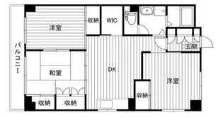 ハイム下鶴間【2階】の間取り