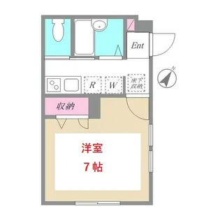 東京都大田区東馬込1【アパート】の間取り