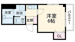 サン・タスク【3階】の間取り