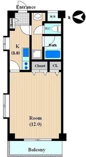 サントレノマチ【2階】の間取り