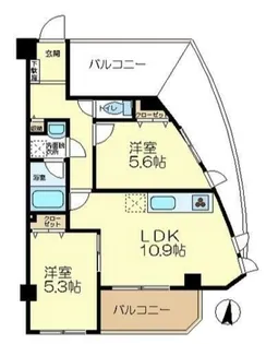 パッセ【3階】の間取り