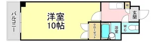 ロイヤルリージェント【8階】の間取り