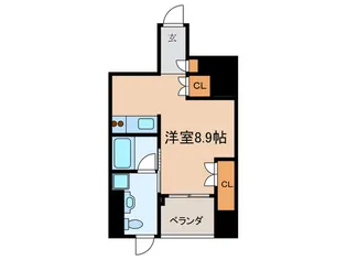 エスティメゾン板橋C6の間取り