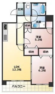 Vin de noble【8階】の間取り