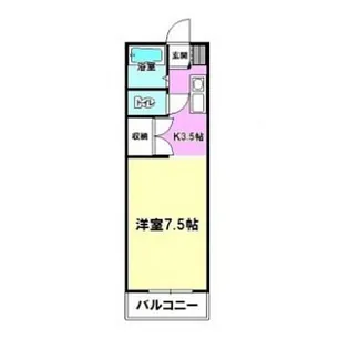 まえの花きゃべつ【2階】の間取り