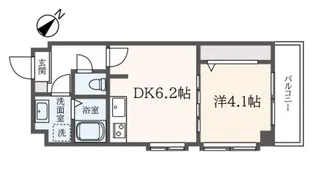 モン・シャトー平和の森【2階】の間取り