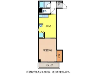 ラフォーレ岐阜【3階】の間取り