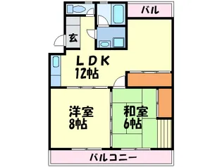 横手ビル【4階】の間取り