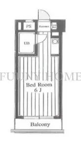 ユースフル祐天寺 2【5階】の間取り