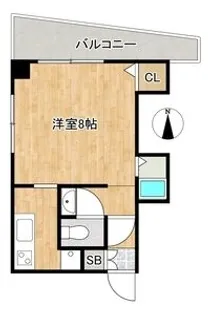ルート中之島ビル【6階】の間取り