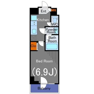 REGALIZ溝の口【5階】の間取り