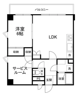 ユーコート東武練馬【1階】の間取り
