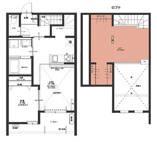 alpha the terrace【1階】の間取り