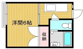 サンハイネス和白【2階】の間取り