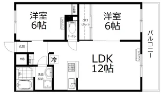 協進ビル【2階】の間取り