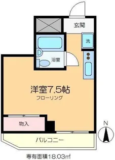 阿川ビル【3階】の間取り