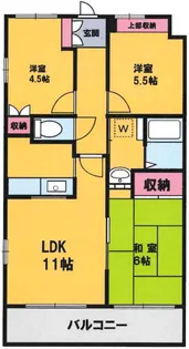 アルカディア21【2階】の間取り