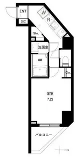 アーバンパーク入谷【3階】の間取り