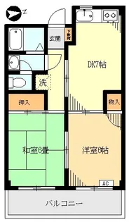 第13まさひろ商事ビル【4階】の間取り