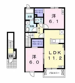 メゾン グラース I【2階】の間取り