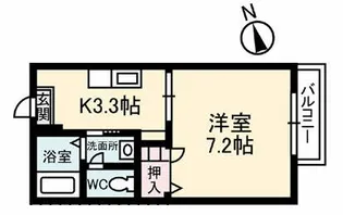 サウスウイング E棟【1階】の間取り