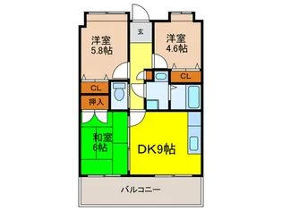 OPH新千里西町1号棟【1階】の間取り