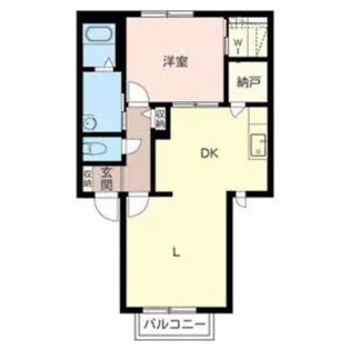 グリュック タカラ【1階】の間取り