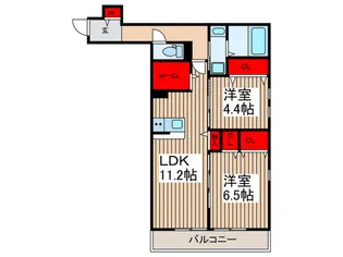 LA・FELICE【1階】の間取り