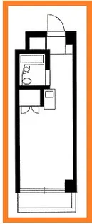 ラッスルリバー二子【4階】の間取り