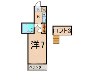 ヴィラ・ヴァンテージ 2【2階】の間取り