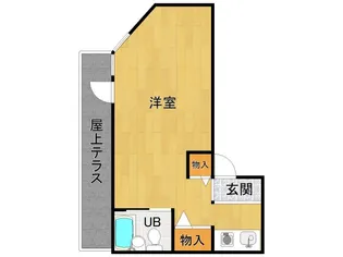 ダイドーメゾン武庫之荘6【5階】の間取り