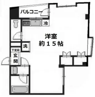 ハーミテイジ【3階】の間取り