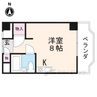 モンシャンブル【3階】の間取り