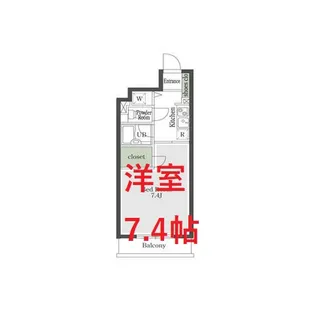 プレミアステージ芝公園II【9階】の間取り
