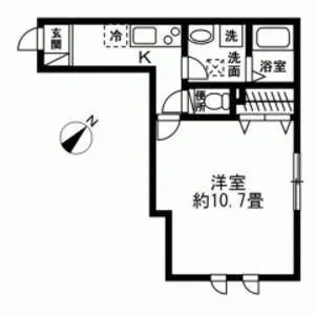 Bequem【2階】の間取り
