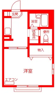 イーストジュネス【2階】の間取り