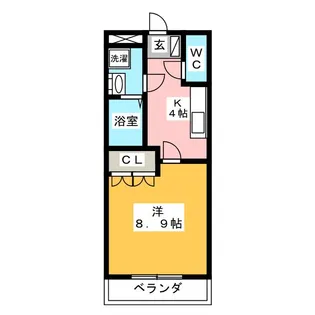 パストラル南条【2階】の間取り
