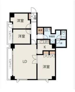 骨董通りビル【10階】の間取り