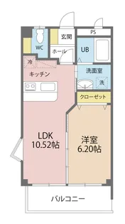 グランドジョワ・パレスS【2階】の間取り