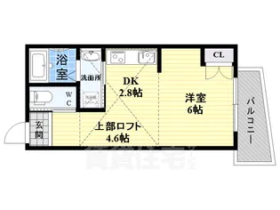 RIHITO新大阪WEST【2階】の間取り