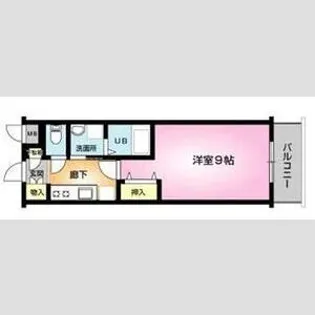 ファーストクラス新発田【1階】の間取り