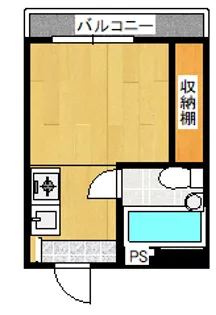 ブルックスとりで【8階】の間取り