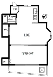 メゾンKAZU【2階】の間取り