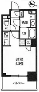 PEAKS神田【4階】の間取り