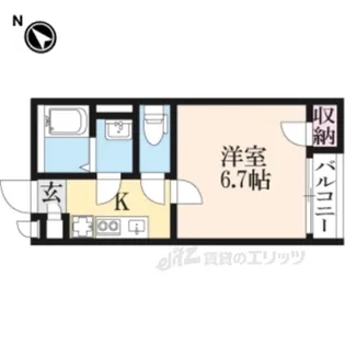 レオネクストハピネス【2階】の間取り