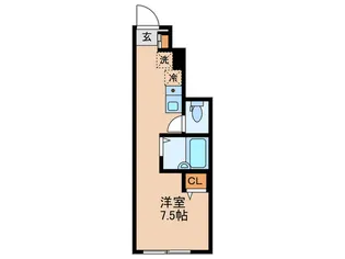 エアライフス南蒲田【1階】の間取り