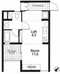 Cortile【2階】の間取り