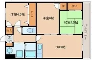 ハイム台屋敷【3階】の間取り